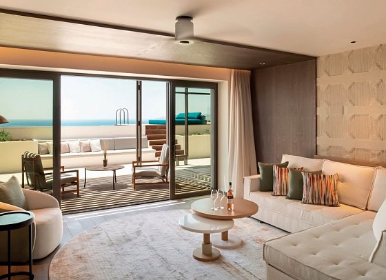 Mitsis Summer Palace - Wohnbeispiel Suite Privatpool (Zimmercodierung WBR)