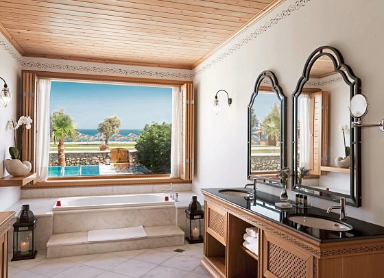 Mitsis Selection Blue Domes - Wohnbeispiel Villa Privatpool (Zimmercodierung VBR)