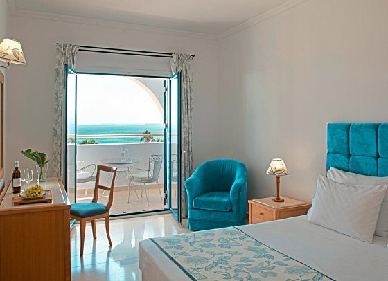 Mitsis Norida - Wohnbeispiel Doppelzimmer Meerblick (Zimmercodierung D1M)
