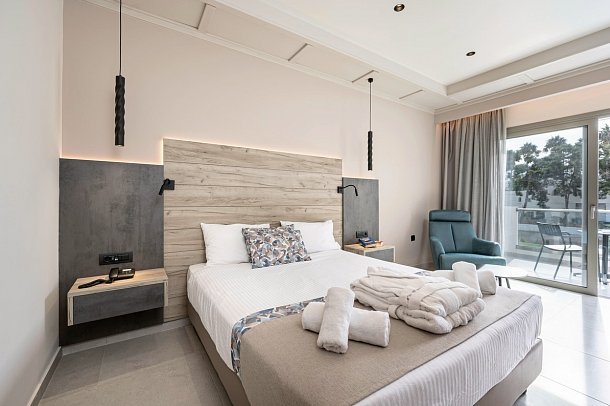 Palladium - Wohnbeispiel Doppelzimmer Deluxe (Zimmercodierung DD1)