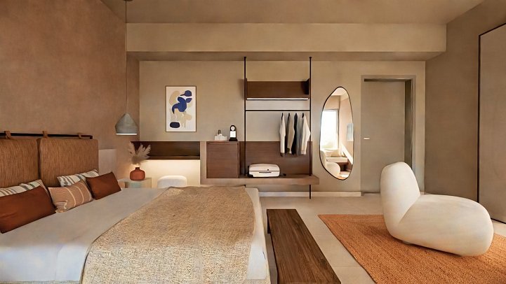 Arato by E-Geo - Wohnbeispiel Suite Executive Swim Up (Zimmercodierung WTP)