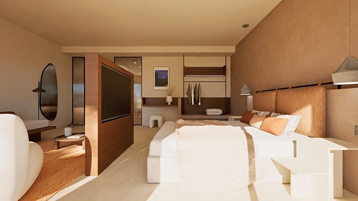 Arato by E-Geo - Wohnbeispiel Grand Suite Private Pool (Zimmercodierung WOR)