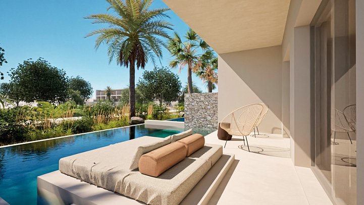 Arato by E-Geo - Wohnbeispiel Grand Suite Private Pool (Zimmercodierung WOR)