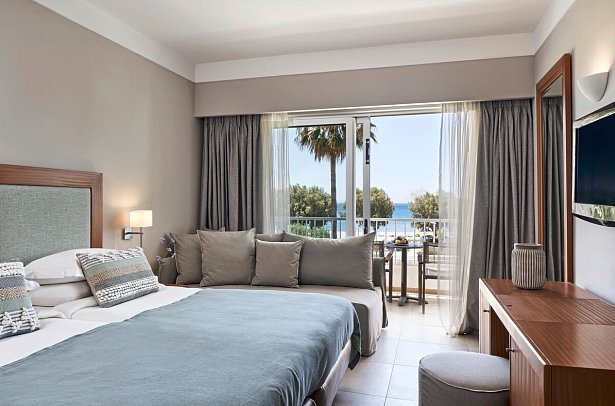 Atlantica Beach Resort Kos - Wohnbeispiel Doppelzimmer Meerblick Resort (Zimmercodierung DBM)