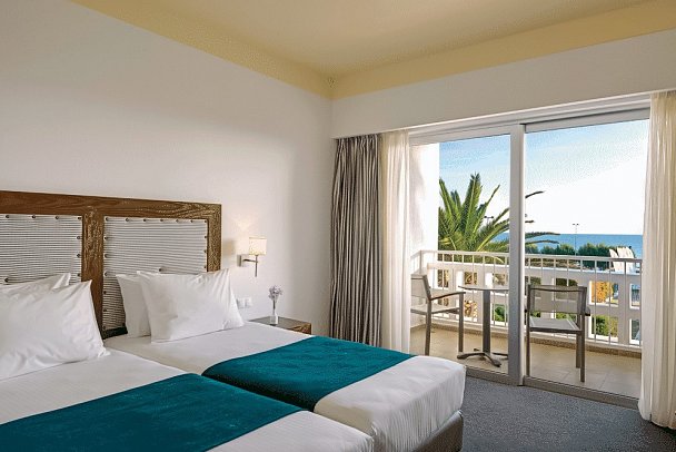 Atlantica Beach Resort Kos - Wohnbeispiel Double Room Sea View Resort Area (Zimmercodierung DBM)