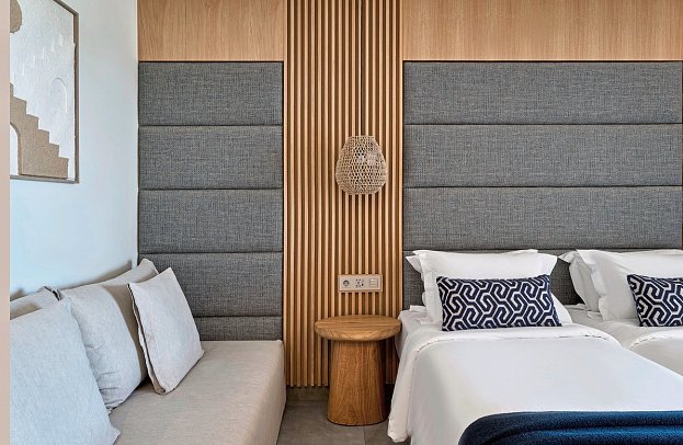 Atlantica Beach Resort Kos - Wohnbeispiel Double Room Premium Private Pool Garden View Residences Area (Zimmercodierung DMR)