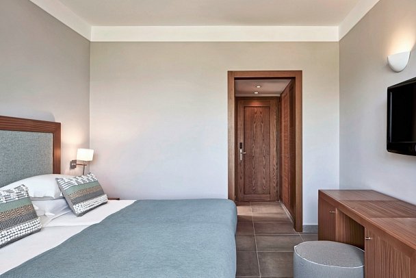 Atlantica Beach Resort Kos - Wohnbeispiel Double Room Sea View Resort Area (Zimmercodierung DBM)