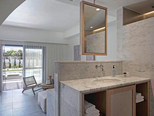 Atlantica Beach Resort Kos - Wohnbeispiel Maisonette Suite Privatpool Residences (Zimmercodierung MBR)