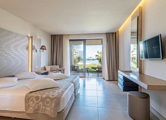 Astir Odysseus Resort & Spa - Wohnbeispiel Doppelzimmer Meerblick (Zimmercodierung D1M)