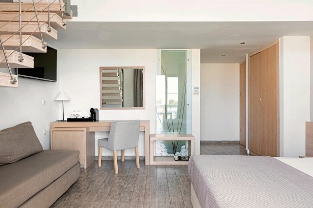 Akti Palace - Wohnbeispiel Maisonette Gartenblick (Zimmercodierung MBG)