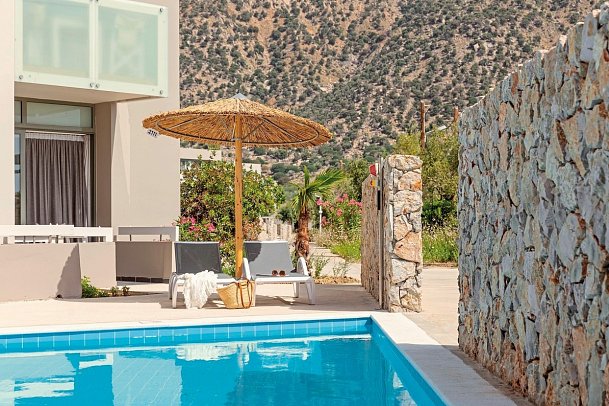 Akti Palace - Wohnbeispiel Doppelzimmer Gemeinschafts-Pool (Zimmercodierung DBQ)