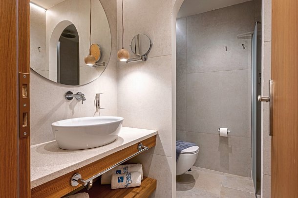 Aegean Houses - Wohnbeispiel Appartement 1 Schlafzimmer (Zimmercodierung AB1)