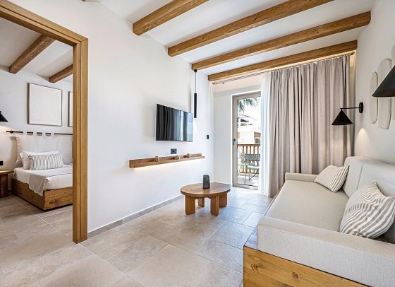 Aegean Houses - Wohnbeispiel Appartement 1 Schlafzimmer (Zimmercodierung AB1)