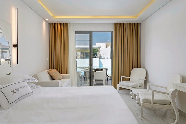 Diamond Deluxe Hotel & Spa - Wohnbeispiel Doppelzimmer Deluxe Swim-Up (Zimmercodierung DDQ)