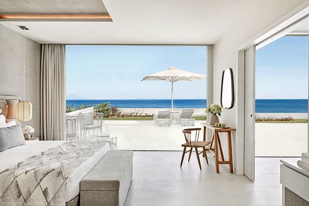 Ikos Aria - Wohnbeispiel Bungalow Deluxe Suite 1 Schlafzimmer Strandseite (Zimmercodierung BD1)