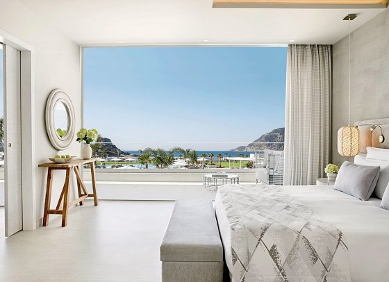 Ikos Aria - Wohnbeispiel Bungalow Deluxe Suite 1 Schlafzimmer Meerblick (Zimmercodierung BDM)