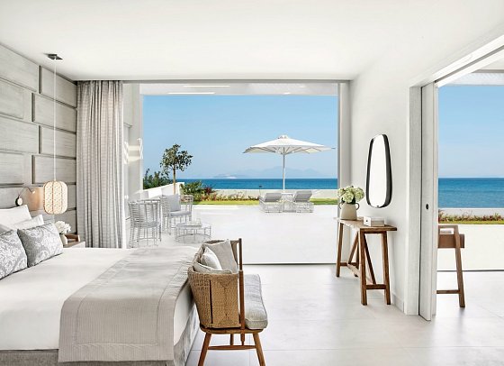 Ikos Aria - Wohnbeispiel Bungalow Deluxe Suite 2 Schlafzimmer Strandseite (Zimmercodierung BD4)