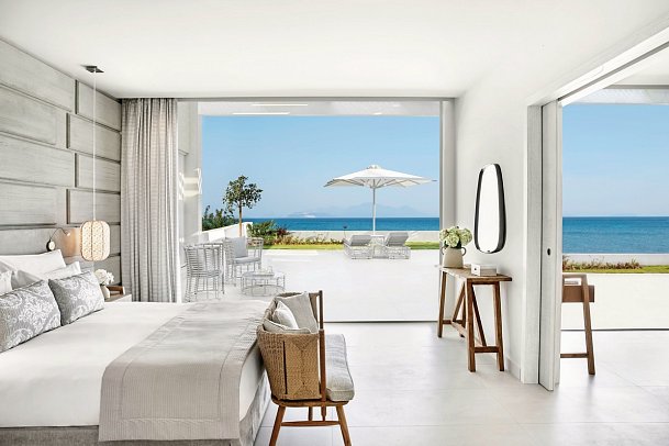 Ikos Aria - Wohnbeispiel Bungalow Deluxe Suite 2 Schlafzimmer Strandseite (Zimmercodierung BD4)
