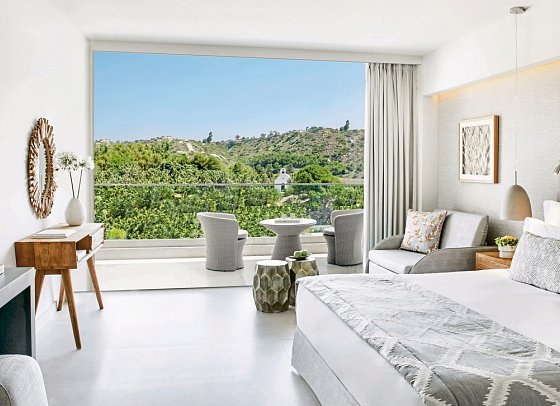Ikos Aria - Wohnbeispiel Doppelzimmer Economy Landblick (Zimmercodierung DE1)