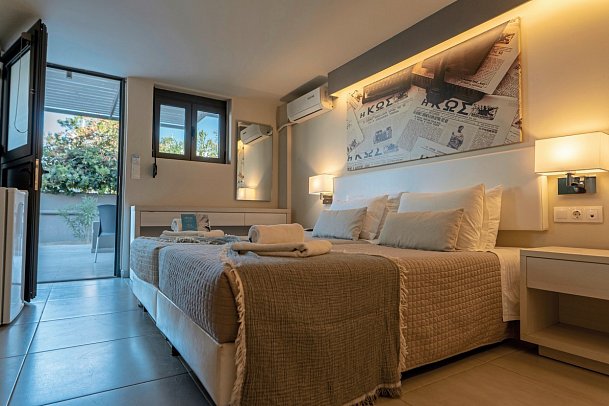 Cosmopolitan Kos - Wohnbeispiel Doppelzimmer (Zimmercodierung DP1)