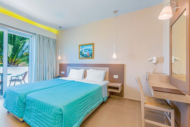 Esperia Hotel - Wohnbeispiel Einzelzimmer Standard (Zimmercodierung EG1)