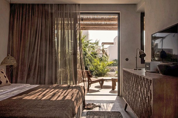 OKU Kos - Wohnbeispiel Doppelzimmer Gartenblick (Zimmercodierung DBG)