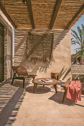 OKU Kos - Wohnbeispiel Doppelzimmer Gartenblick (Zimmercodierung DBG)