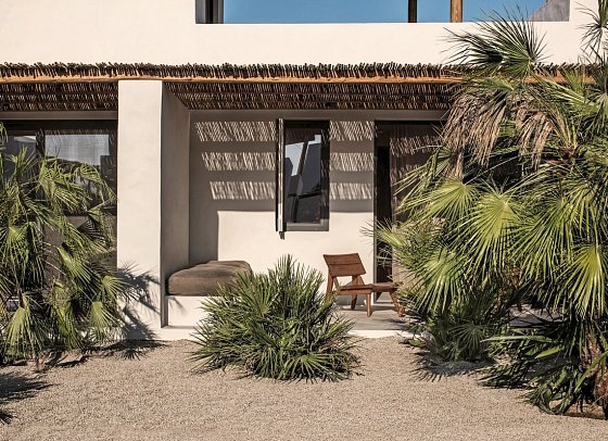 OKU Kos - Wohnbeispiel Doppelzimmer Gartenblick (Zimmercodierung DBG)