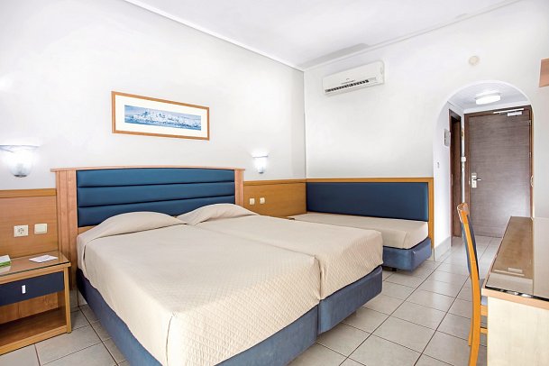 Atlantis Hotel Kos - Wohnbeispiel Doppelzimmer Meerblick (Zimmercodierung D1M)