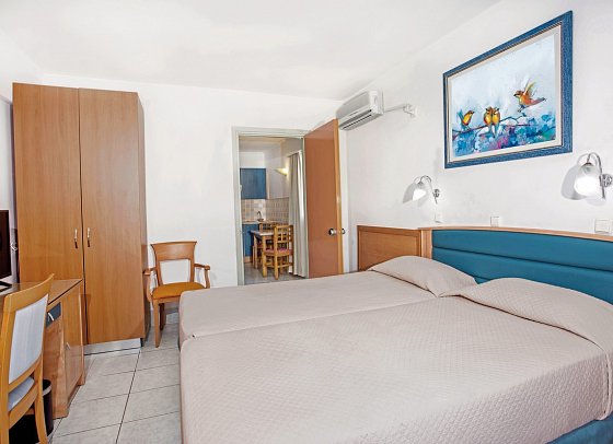 Atlantis Hotel Kos - Wohnbeispiel Familienzimmer (Zimmercodierung FB1)