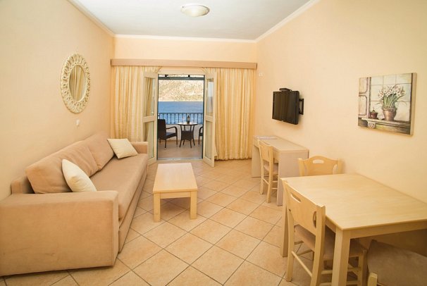 Elena Village - Wohnbeispiel Apt. 1 Schlafzimmer Meerblick (Zimmercodierung A1M)