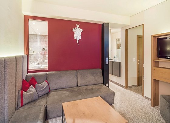 Falkensteiner Hotel Sonnenalpe - Wohnbeispiel Familienzimmer Komfort (Zimmercodierung FF1)