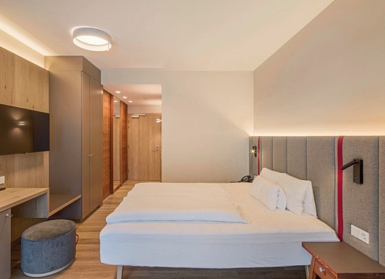 Falkensteiner Hotel Sonnenalpe - Wohnbeispiel Doppelzimmer Komfort (Zimmercodierungen DF1, DD1 & FF1)