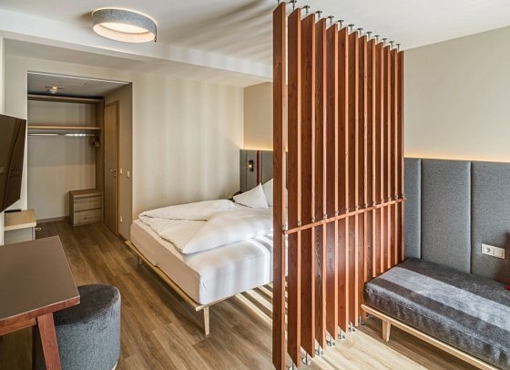 Falkensteiner Hotel Sonnenalpe - Wohnbeispiel Doppelzimmer Deluxe (Zimmercodierung DD1)