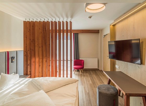 Falkensteiner Hotel Sonnenalpe - Wohnbeispiel Doppelzimmer Deluxe (Zimmercodierung DD1)