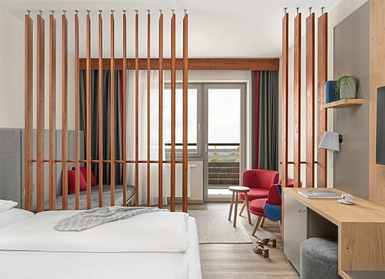Falkensteiner Hotel Sonnenalpe - Wohnbeispiel Doppelzimmer Deluxe (Zimmercodierung DD1)