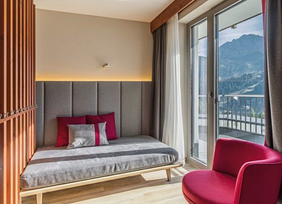 Falkensteiner Hotel Sonnenalpe - Wohnbeispiel Doppelzimmer Deluxe (Zimmercodierung DD1)