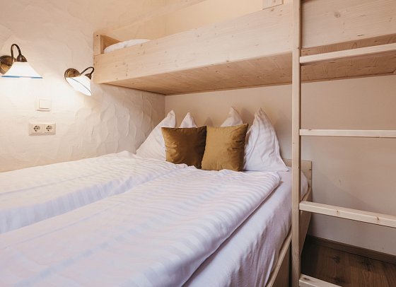 Naturel Hoteldorf SCHÖNLEITN - Wohnbeispiel Suite Federleicht 2 Raum (Zimmercodierung WB1)