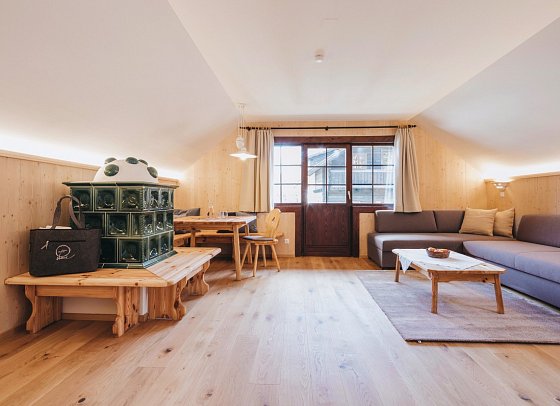 Naturel Hoteldorf SCHÖNLEITN - Wohnbeispiel Suite Wolkenlos