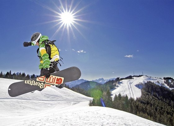 Naturel Hoteldorf SCHÖNLEITN - Snowboarder