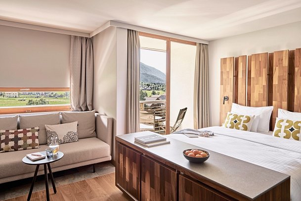 Falkensteiner Hotel & Spa Carinzia - Wohnbeispiel Doppelzimmer Deluxe (Zimmercodierung DD1)