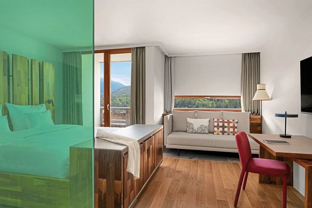 Falkensteiner Hotel & Spa Carinzia - Wohnbeispiel Doppelzimmer Deluxe (Zimmercodierung DD1)