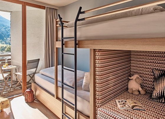Falkensteiner Hotel & Spa Carinzia - Wohnbeispiel Familiensuite (Zimmercodierung WI1)