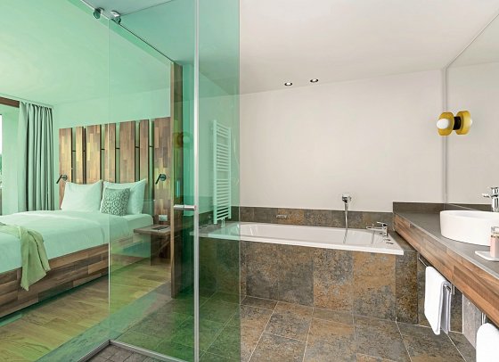 Falkensteiner Hotel & Spa Carinzia - Wohnbeispiel Juniorsuite (Zimmercodierung JB1)