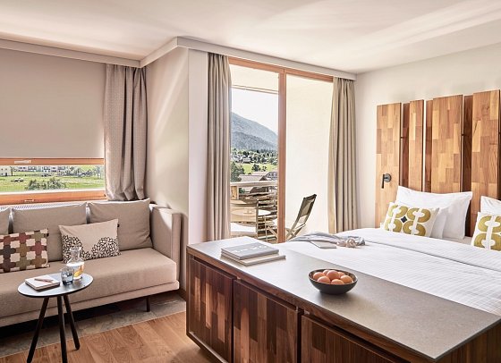Falkensteiner Hotel & Spa Carinzia - Wohnbeispiel Doppelzimmer Deluxe (Zimmercodierung DD1)