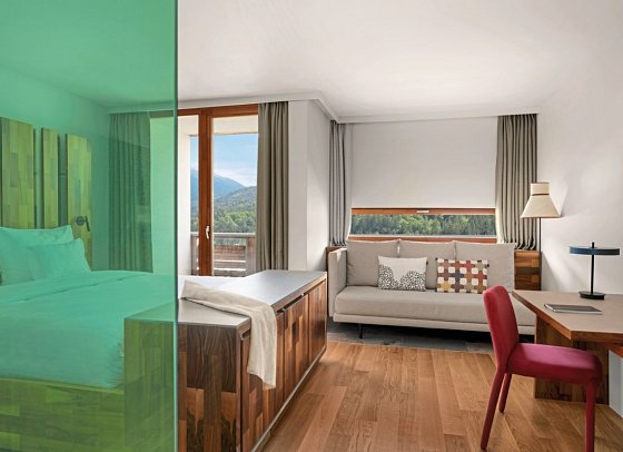 Falkensteiner Hotel & Spa Carinzia - Wohnbeispiel Doppelzimmer Deluxe (Zimmercodierung DD1)