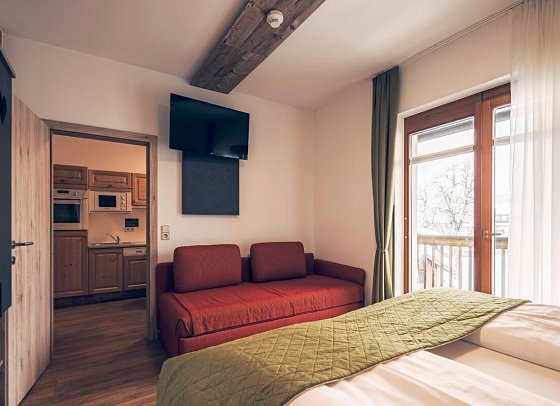 Aktiv- & Familienhotel Samerhof - Wohnbeispiel Komfort Suite (Midi) (Zimmercodierung WF1)