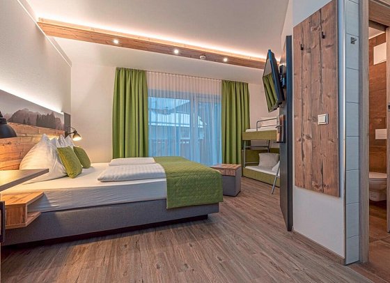 Aktiv- & Familienhotel Samerhof - Wohnbeispiel Alpin Doppelzimmer (DZ) (Zimmercodierung DB1)