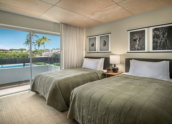 Pacific 19 Kona - Wohnbeispiel Discover Room, 2 Double Beds, Pool View (Zimmercodierung U2P)