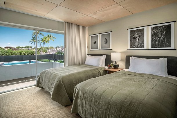 Pacific 19 Kona - Wohnbeispiel Discover Room, 2 Double Beds, Pool View (Zimmercodierung U2P)